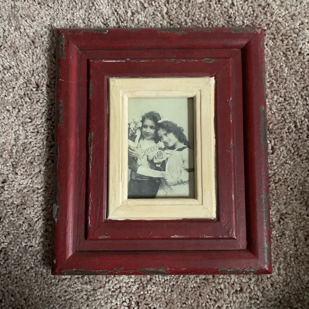 Picture frame, from antique shop